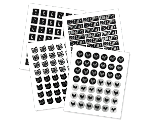 Vinil mate y Transparente